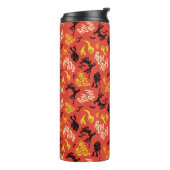 スクービードゥー | Ruh Roh 走 Scoob!パターン タンブラー (回転左)