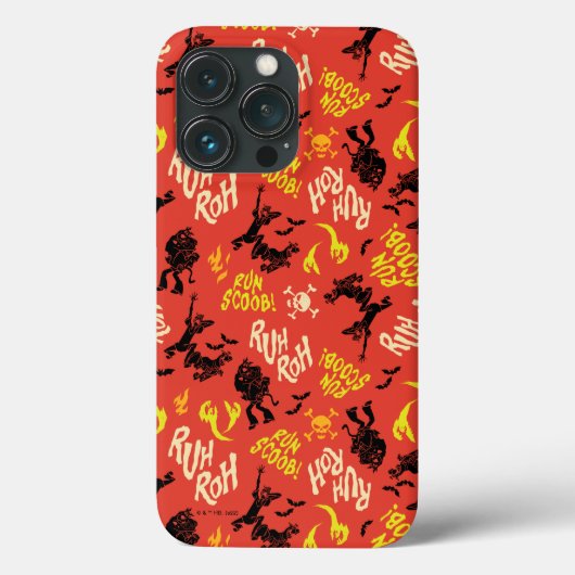 スクービードゥー | Ruh Roh 走 Scoob!パターン Case-Mate iPhoneケース (裏面)