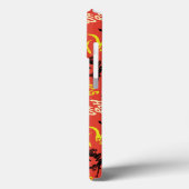 スクービードゥー | Ruh Roh 走 Scoob!パターン Case-Mate iPhoneケース (裏面 / 左)