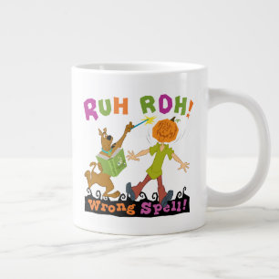 スクービードゥー Ruh Roh!間違った呪文! ジャンボコーヒーマグカップ