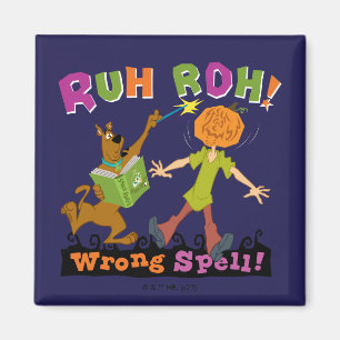 スクービードゥー Ruh Roh!間違った呪文! マグネット