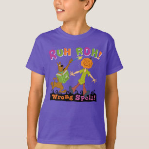スクービードゥー Ruh Roh!間違った呪文! Tシャツ