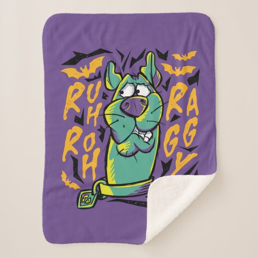スクービードゥー | Ruh Roh Raggy シェルパブランケット (正面)