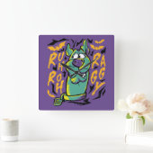 スクービードゥー | Ruh Roh Raggy スクエア壁時計 (ホーム)