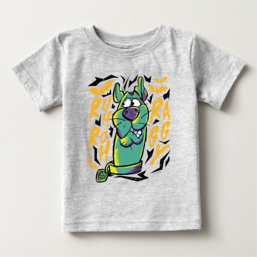 スクービードゥー | Ruh Roh Raggy ベビーTシャツ (正面)