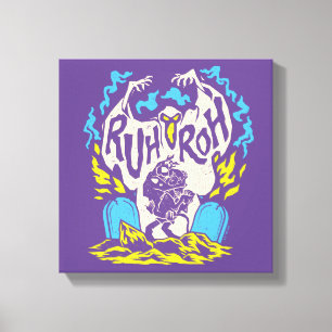 スクービードゥー   Ruh Roh Scooby & Shaggy キャンバスプリント