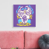 スクービードゥー | Ruh Roh Scooby & Shaggy キャンバスプリント (インサイチュ (リビング))