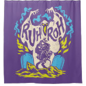 スクービードゥー | Ruh Roh Scooby & Shaggy シャワーカーテン (正面)