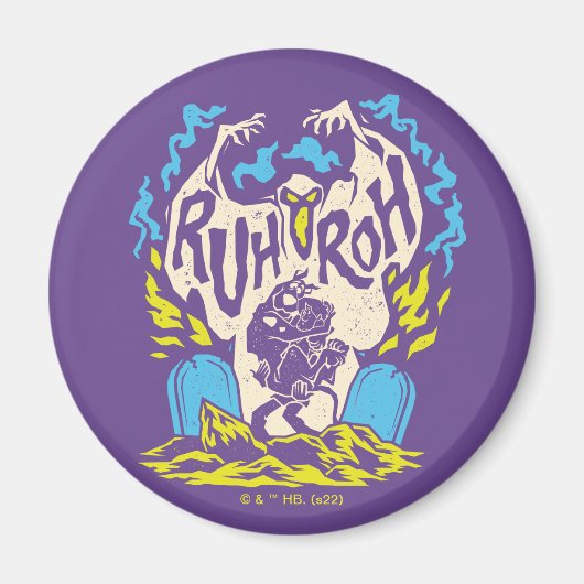 スクービードゥー | Ruh Roh Scooby & Shaggy マグネット (正面)