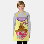 スクービードゥー- Ruv You エプロン (着用した状態)