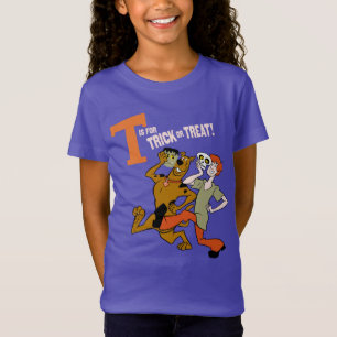 スクービードゥー Tはトリックまたはトリート用 Tシャツ