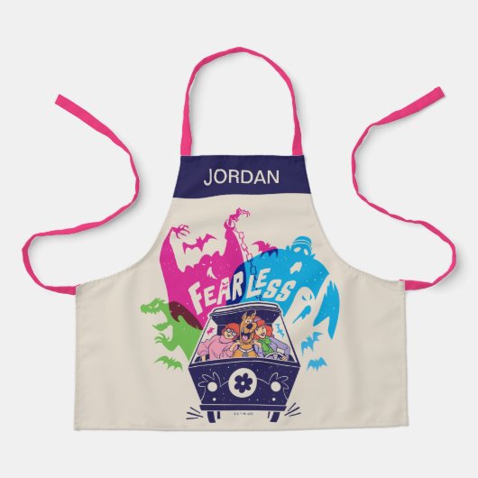 スクービードゥー | The Fearless Mystery Machine エプロン (正面)