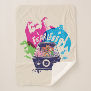 スクービードゥー   The Fearless Mystery Machine シェルパブランケット