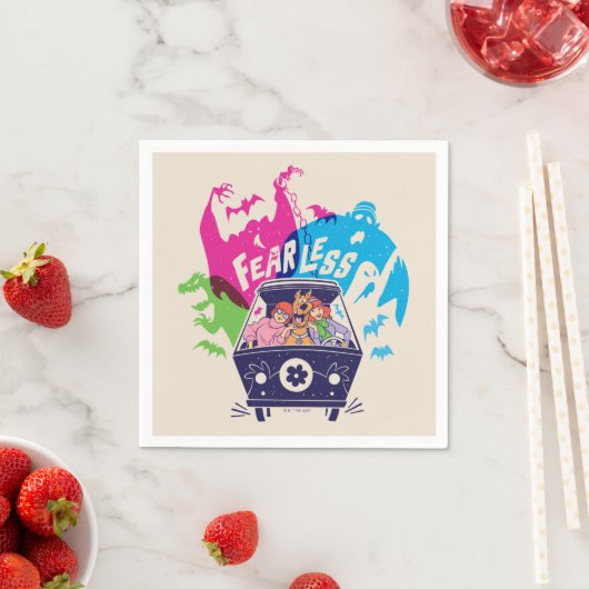 スクービードゥー | The Fearless Mystery Machine スタンダードカクテルナプキン (インサイチュ)