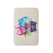 スクービードゥー | The Fearless Mystery Machine バスマット (正面縦)