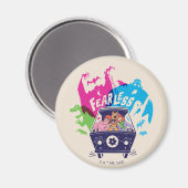 スクービードゥー | The Fearless Mystery Machine マグネット (正面/裏面)