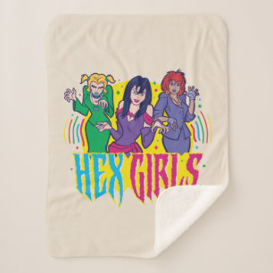 スクービードゥー   The Hex Girls シェルパブランケット