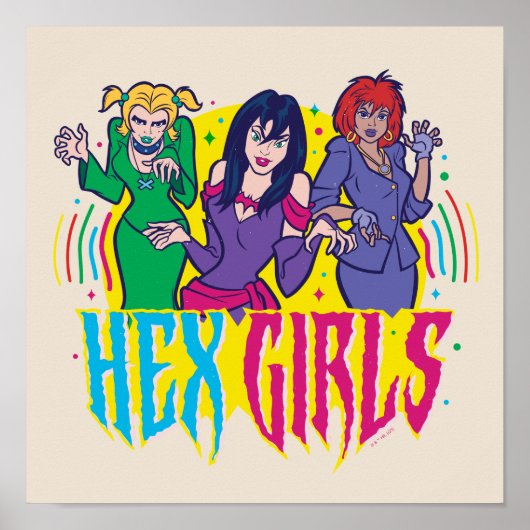 スクービードゥー | The Hex Girls ポスター (正面)