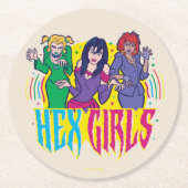 スクービードゥー | The Hex Girls ラウンドペーパーコースター (正面)