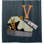 スクービードゥー | Vはヴァンパイアのためだ シャワーカーテン (正面)