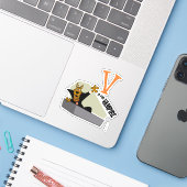 スクービードゥー | Vはヴァンパイアのためだ シール (ノートパソコンとiPhone)