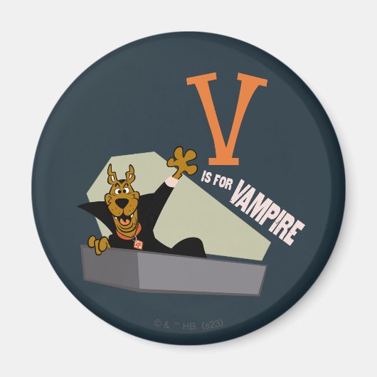 スクービードゥー | Vはヴァンパイアのためだ マグネット (正面)