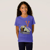 スクービードゥー | Vはヴァンパイアのためだ Tシャツ (正面フル)