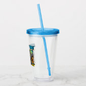 スクービードゥーAre You漫画・パネル アクリルタンブラー (左)