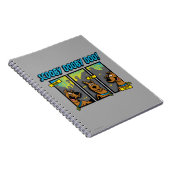 スクービードゥーAre You漫画・パネル ノートブック (右側)