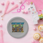 スクービードゥーAre You漫画・パネル ペーパープレート (パーティー)