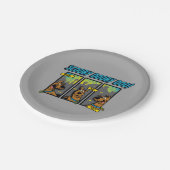 スクービードゥーAre You漫画・パネル ペーパープレート (アングル)