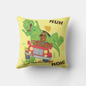 スクービードゥーTレックス攻撃 クッション (裏面)