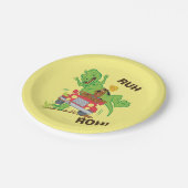 スクービードゥーTレックス攻撃 ペーパープレート (アングル)