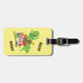 スクービードゥーTレックス攻撃 ラゲッジタグ (正面横)