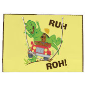 スクービードゥーTレックス攻撃 ラージペーパーバッグ (裏面)