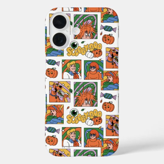 スクービードゥ ハロウィン写真パターン Case-Mate iPhoneケース (裏面)
