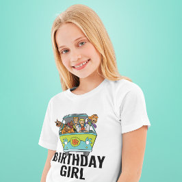 スクービードゥ ハロウィン おたんじょうび 少女 Tシャツ