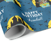 スクービードースプックタキュラハロウィーン誕生日 ラッピングペーパー (ロールコーナー)