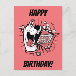 スクービードーハーフトーンスクービースナックス ポストカード