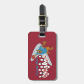 スクービードーボーリング ラゲッジタグ (正面縦)