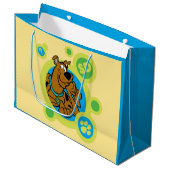 スクービードー円SDバッジ ラージペーパーバッグ (正面アングル)