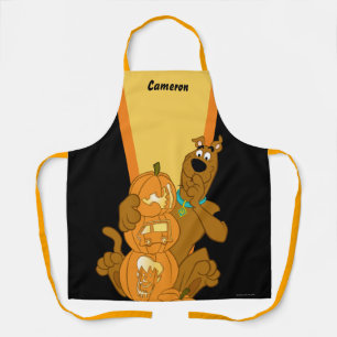 スクービードー ハロウィーン·ジャック·オ·ランタン エプロン