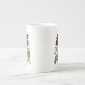 スクービードー | "Heavy Meddle"グラフィック ボーンチャイナマグカップ (正面)