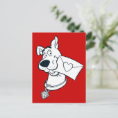 スクービーバレンタインデー シーズンポストカード (スタンド正面)