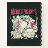 スクービー・ドゥーとギャング おせっかいな子供たちのパンクバンド ノートブック (裏面)