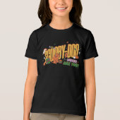 スクービー・ドゥーのハロウィン スナック ロゴ トライブレンドTシャツ (正面)