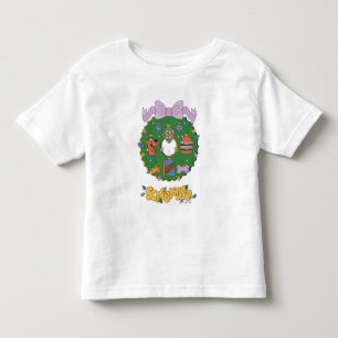 スクービー・ドゥーのホリデースナックリース グラフィック トドラーTシャツ
