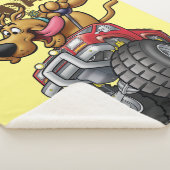 スクービー・ドゥーの怪獣トラック シェルパブランケット (3/4)