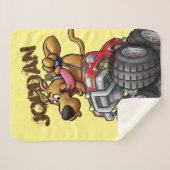 スクービー・ドゥーの怪獣トラック シェルパブランケット (正面(横))