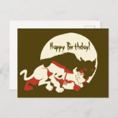 スクービー・ドゥーの「騒ぎ」 ポストカード (正面/裏面)